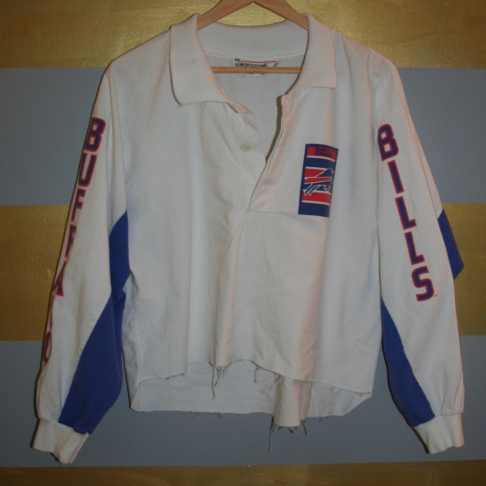 Buffalo Bills Thrifted Long Sleeve - Size Medium